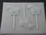 618 Sheep Chocolate or Hard Candy Lollipop Mold